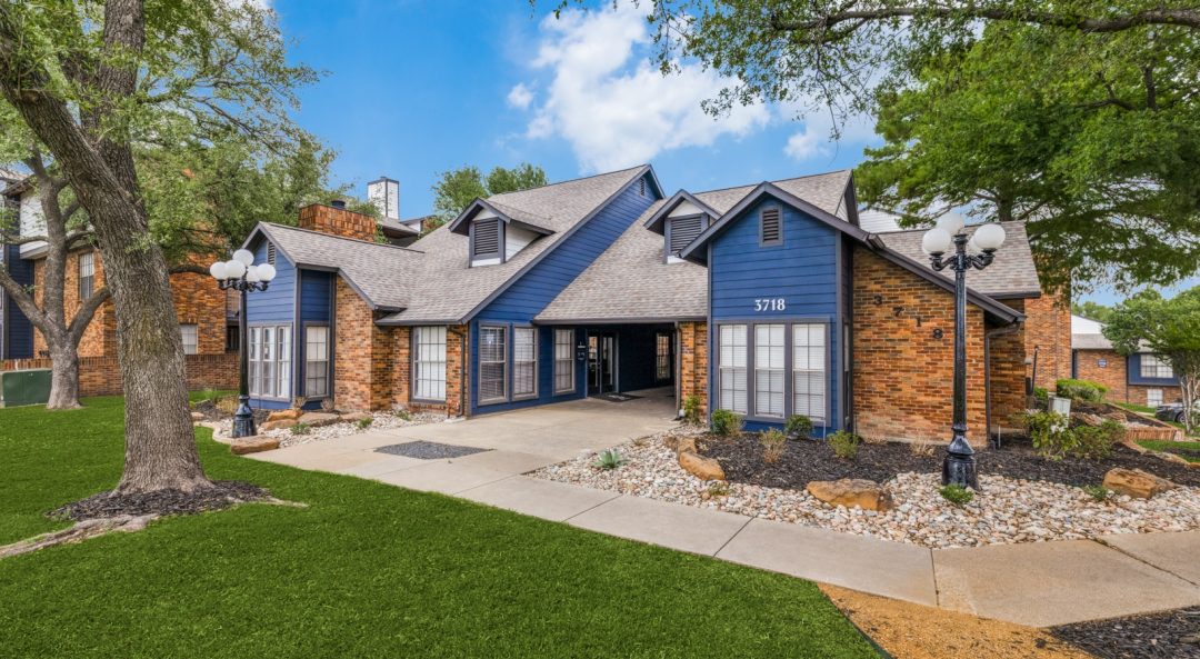 the exterior of a home in the suburbs at The  Durham